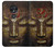 W3874 Buddha Face Ohm Symbol Hülle Schutzhülle Taschen und Leder Flip für Motorola Moto G7 Power