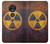 W3892 Nuclear Hazard Hülle Schutzhülle Taschen und Leder Flip für Motorola Moto G7 Power