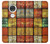 W3861 Colorful Container Block Hülle Schutzhülle Taschen und Leder Flip für Motorola Moto G7, Moto G7 Plus