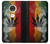 W3890 Reggae Rasta Flag Smoke Hülle Schutzhülle Taschen und Leder Flip für Motorola Moto G7, Moto G7 Plus