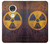W3892 Nuclear Hazard Hülle Schutzhülle Taschen und Leder Flip für Motorola Moto G7, Moto G7 Plus