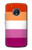 W3887 Lesbian Pride Flag Hülle Schutzhülle Taschen und Leder Flip für Motorola Moto G5 Plus