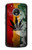 W3890 Reggae Rasta Flag Smoke Hülle Schutzhülle Taschen und Leder Flip für Motorola Moto G5 Plus