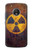 W3892 Nuclear Hazard Hülle Schutzhülle Taschen und Leder Flip für Motorola Moto G5 Plus
