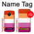 W3887 Lesbian Pride Flag Hülle Schutzhülle Taschen und Leder Flip für Motorola Moto G5