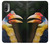 W3876 Colorful Hornbill Hülle Schutzhülle Taschen und Leder Flip für Motorola Moto E20,E30,E40