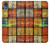 W3861 Colorful Container Block Hülle Schutzhülle Taschen und Leder Flip für Motorola Moto E6, Moto E (6th Gen)