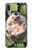 W3863 Pygmy Hedgehog Dwarf Hedgehog Paint Hülle Schutzhülle Taschen und Leder Flip für Motorola Moto E6 Plus, Moto E6s