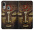 W3874 Buddha Face Ohm Symbol Hülle Schutzhülle Taschen und Leder Flip für Motorola Moto E6 Plus, Moto E6s