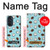 W3860 Coconut Dot Pattern Hülle Schutzhülle Taschen und Leder Flip für Motorola Edge 30 Pro