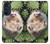 W3863 Pygmy Hedgehog Dwarf Hedgehog Paint Hülle Schutzhülle Taschen und Leder Flip für Motorola Edge 30 Pro