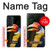 W3876 Colorful Hornbill Hülle Schutzhülle Taschen und Leder Flip für Motorola Edge 30 Pro
