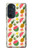 W3883 Fruit Pattern Hülle Schutzhülle Taschen und Leder Flip für Motorola Edge 30 Pro