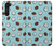 W3860 Coconut Dot Pattern Hülle Schutzhülle Taschen und Leder Flip für Motorola Edge