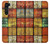 W3861 Colorful Container Block Hülle Schutzhülle Taschen und Leder Flip für Motorola Edge