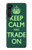 W3862 Keep Calm and Trade On Hülle Schutzhülle Taschen und Leder Flip für Motorola Edge