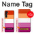 W3887 Lesbian Pride Flag Hülle Schutzhülle Taschen und Leder Flip für Motorola Edge