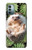 W3863 Pygmy Hedgehog Dwarf Hedgehog Paint Hülle Schutzhülle Taschen und Leder Flip für Nokia G11, G21