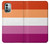 W3887 Lesbian Pride Flag Hülle Schutzhülle Taschen und Leder Flip für Nokia G11, G21