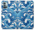 W3901 Aesthetic Storm Ocean Waves Hülle Schutzhülle Taschen und Leder Flip für Nokia G11, G21