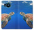 W3898 Sea Turtle Hülle Schutzhülle Taschen und Leder Flip für Nokia 8.3 5G