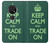 W3862 Keep Calm and Trade On Hülle Schutzhülle Taschen und Leder Flip für Nokia 7.2