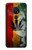 W3890 Reggae Rasta Flag Smoke Hülle Schutzhülle Taschen und Leder Flip für Nokia 7.2