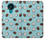 W3860 Coconut Dot Pattern Hülle Schutzhülle Taschen und Leder Flip für Nokia 3.4