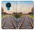 W3866 Railway Straight Train Track Hülle Schutzhülle Taschen und Leder Flip für Nokia 3.4