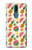 W3883 Fruit Pattern Hülle Schutzhülle Taschen und Leder Flip für Nokia 2.4