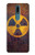 W3892 Nuclear Hazard Hülle Schutzhülle Taschen und Leder Flip für Nokia 2.4