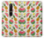 W3883 Fruit Pattern Hülle Schutzhülle Taschen und Leder Flip für Nokia 6.1, Nokia 6 2018