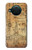W3868 Aircraft Blueprint Old Paper Hülle Schutzhülle Taschen und Leder Flip für Nokia X10