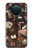 W3877 Dark Academia Hülle Schutzhülle Taschen und Leder Flip für Nokia X10