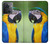 W3888 Macaw Face Bird Hülle Schutzhülle Taschen und Leder Flip für OnePlus Ace