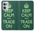 W3862 Keep Calm and Trade On Hülle Schutzhülle Taschen und Leder Flip für OnePlus Nord CE 2 5G