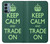 W3862 Keep Calm and Trade On Hülle Schutzhülle Taschen und Leder Flip für OnePlus Nord N200 5G