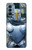 W3864 Medieval Templar Heavy Armor Knight Hülle Schutzhülle Taschen und Leder Flip für OnePlus Nord N200 5G