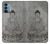 W3873 Buddha Line Art Hülle Schutzhülle Taschen und Leder Flip für OnePlus Nord N200 5G