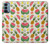 W3883 Fruit Pattern Hülle Schutzhülle Taschen und Leder Flip für OnePlus Nord N200 5G