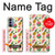 W3883 Fruit Pattern Hülle Schutzhülle Taschen und Leder Flip für OnePlus Nord N200 5G