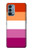 W3887 Lesbian Pride Flag Hülle Schutzhülle Taschen und Leder Flip für OnePlus Nord N200 5G