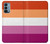 W3887 Lesbian Pride Flag Hülle Schutzhülle Taschen und Leder Flip für OnePlus Nord N200 5G