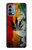 W3890 Reggae Rasta Flag Smoke Hülle Schutzhülle Taschen und Leder Flip für OnePlus Nord N200 5G