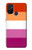 W3887 Lesbian Pride Flag Hülle Schutzhülle Taschen und Leder Flip für OnePlus Nord N100