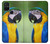W3888 Macaw Face Bird Hülle Schutzhülle Taschen und Leder Flip für OnePlus Nord N100