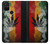 W3890 Reggae Rasta Flag Smoke Hülle Schutzhülle Taschen und Leder Flip für OnePlus Nord N100