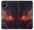 W3897 Red Nebula Space Hülle Schutzhülle Taschen und Leder Flip für OnePlus Nord N100