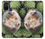 W3863 Pygmy Hedgehog Dwarf Hedgehog Paint Hülle Schutzhülle Taschen und Leder Flip für OnePlus Nord N10 5G