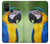 W3888 Macaw Face Bird Hülle Schutzhülle Taschen und Leder Flip für OnePlus Nord N10 5G